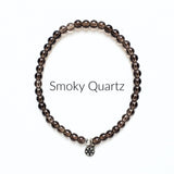 Moxie Amplifier 4mm smoky quartz bracelet