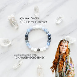charleene closshey 432 hz limited edition bracelet and mala shift network