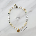 april birth flower bracelet daisy moxie malas