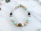 aquarius crystal zodiac bracelet sun moon rising astrology gifts