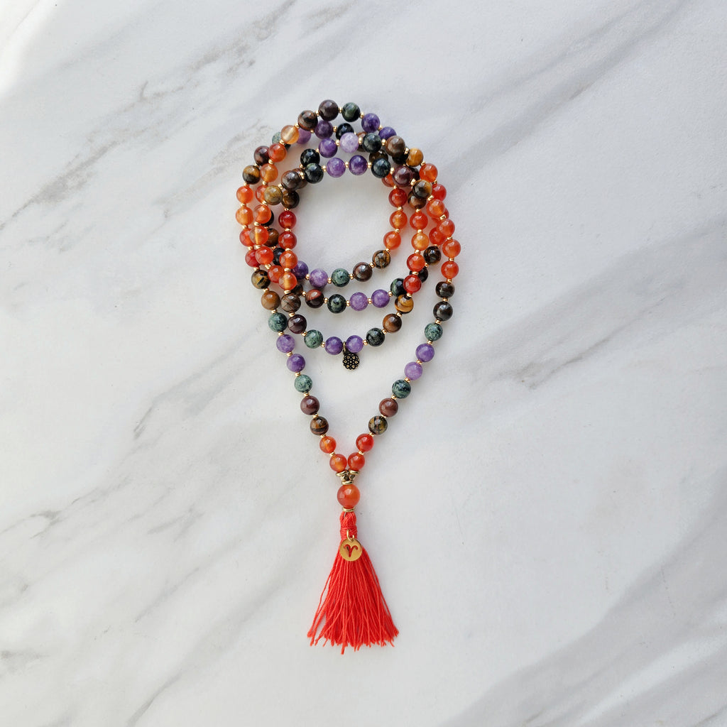 Aries Zodiac Mala