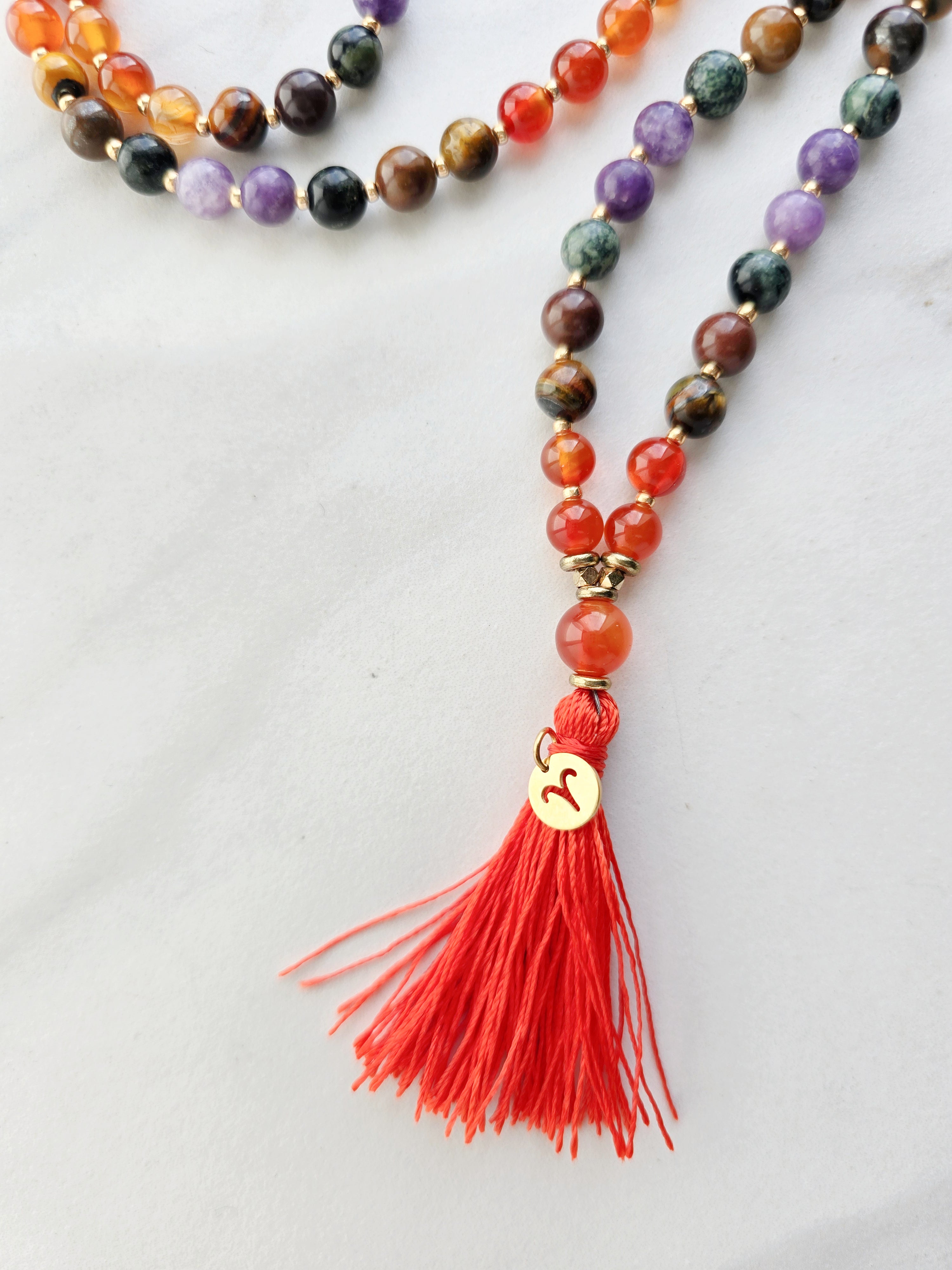 Aries Zodiac Mala