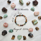 work well done perserverance willpower earthy colors moxie monthly bracelet club august 2026