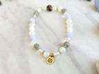 cancer zodiac crystal bracelet sun moon rising astrology