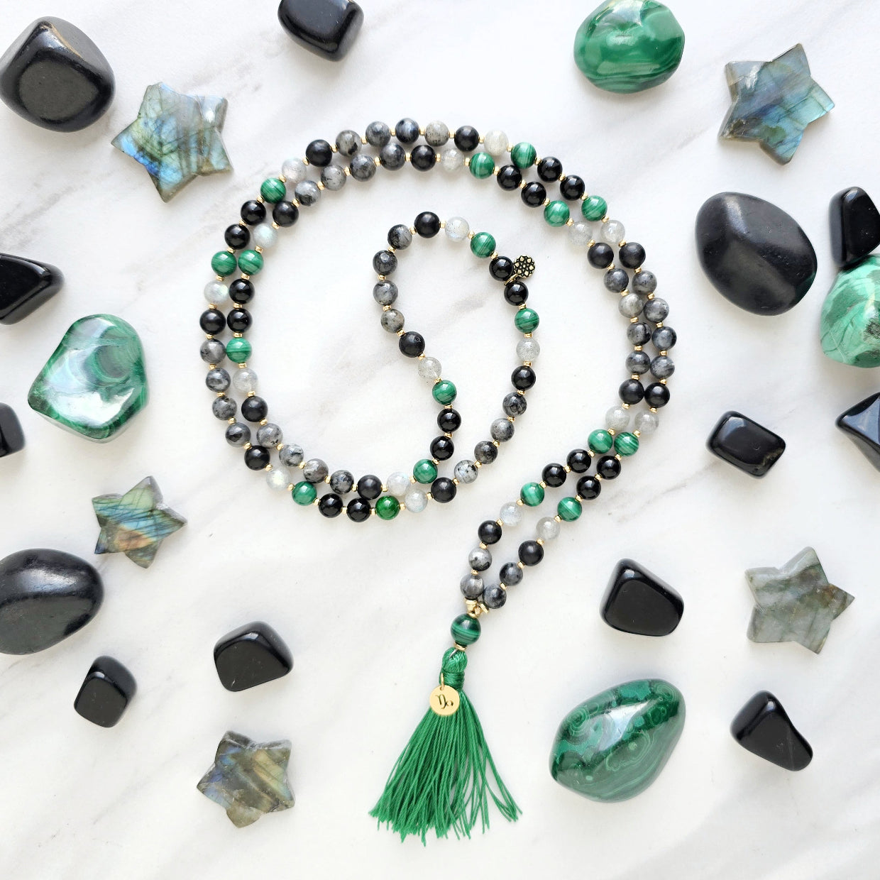 capricorn crystal zodiac mala saturn sun moon rising astrology gifts