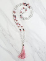 chamuel archangel pinks and lavender moxie malas mala