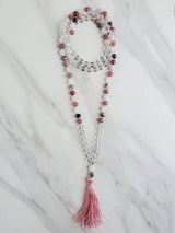 chamuel archangel pinks and lavender moxie malas mala