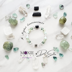 deette ranae psychic medium crystal healing higher consciousness stretch elastic bracelet