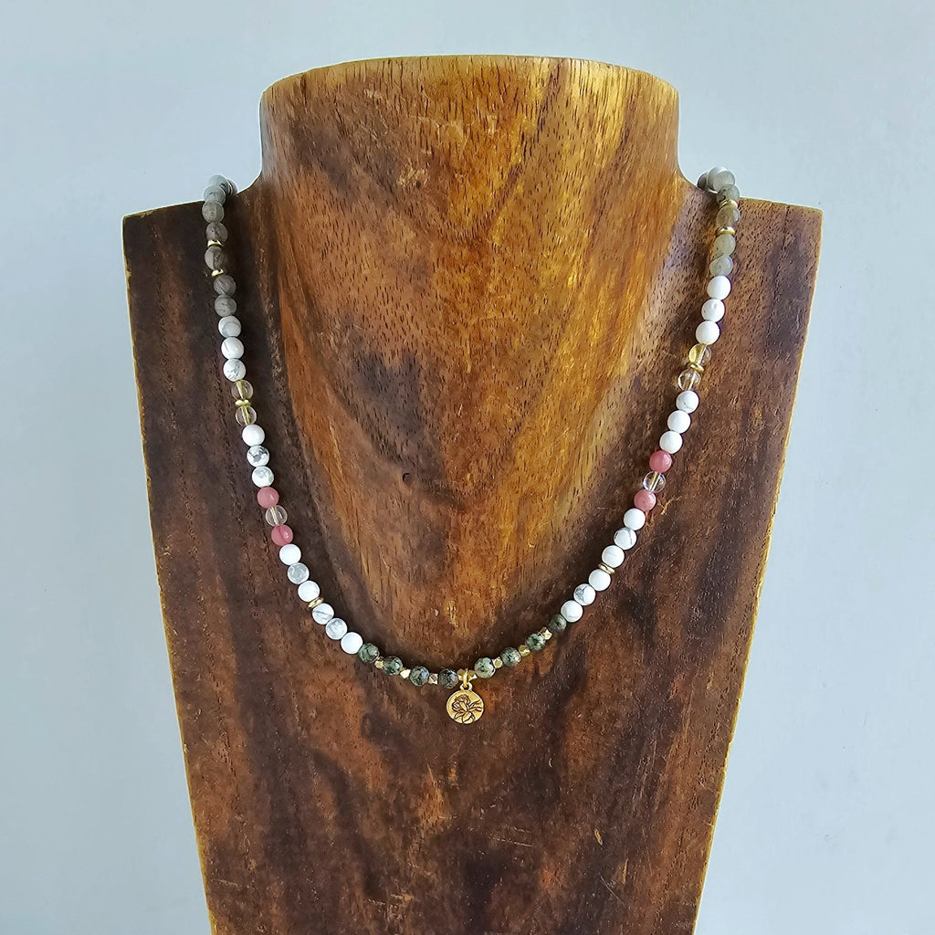 december birth flower necklace narcissus moxie malas