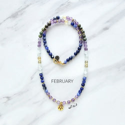 february birth flower neckace iris moxie malas