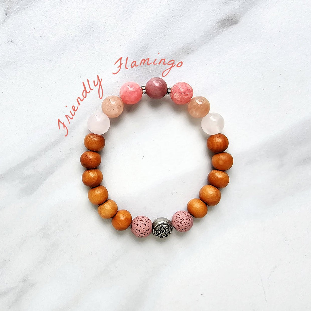 friendly flamingo kids bracelet for connection and friendship