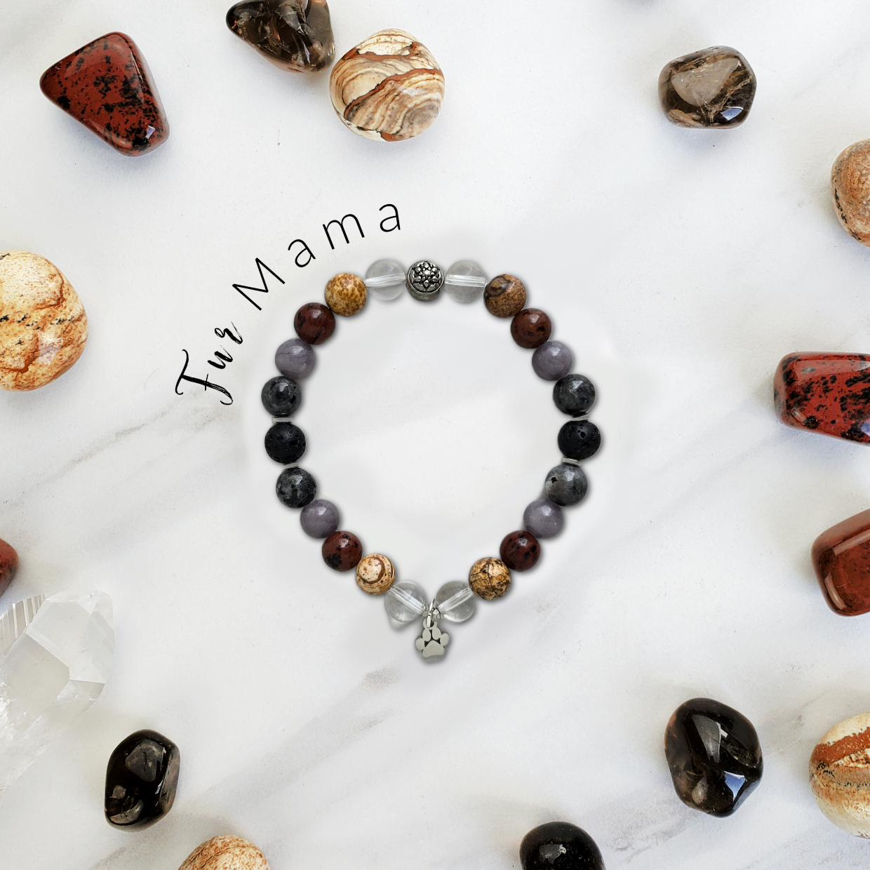 fur mama dog mom cat mom mothers day gift bracelet