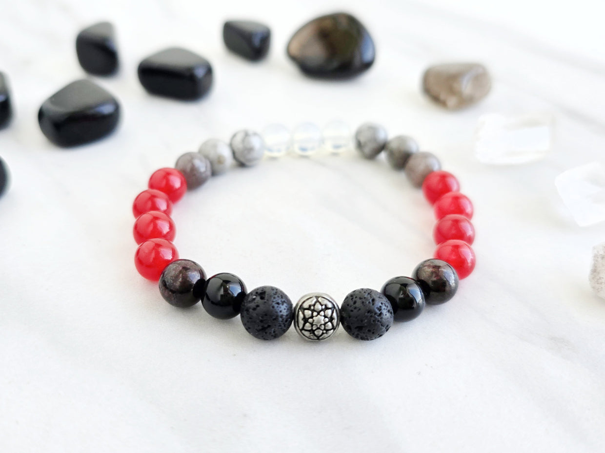 the ghost magnet bracelet with michelle lebaron