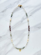 January birth flower necklace snow drop moxie malas