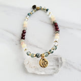 January birth flower bracelet snow drop moxie malas