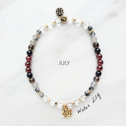 july birth flower collection water lily moxie malas