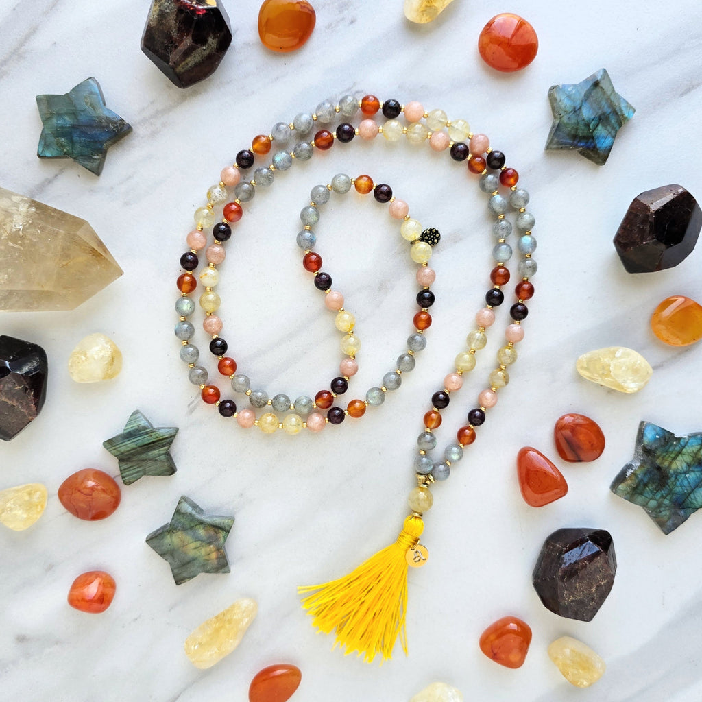 leo crystal zodiac bracelet sun moon rising confidence