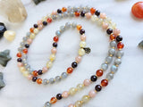 leo crystal zodiac bracelet sun moon rising confidence