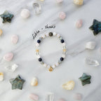 Libra crystal zodiac bracelet sun moon rising astrology gifts