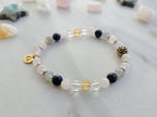 Libra crystal zodiac bracelet sun moon rising astrology gifts