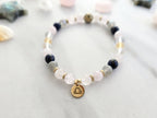 Libra crystal zodiac bracelet sun moon rising astrology gifts