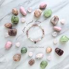 heart healing love sweet love holiday exclusive crystal energy bracelet