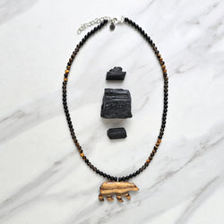 Fierce Protection Mama Bear Necklace