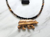 Fierce Protection Mama Bear Necklace