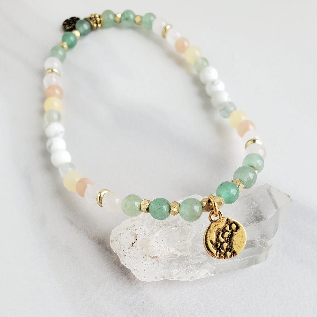 may birth flower bracelet lily of the valley