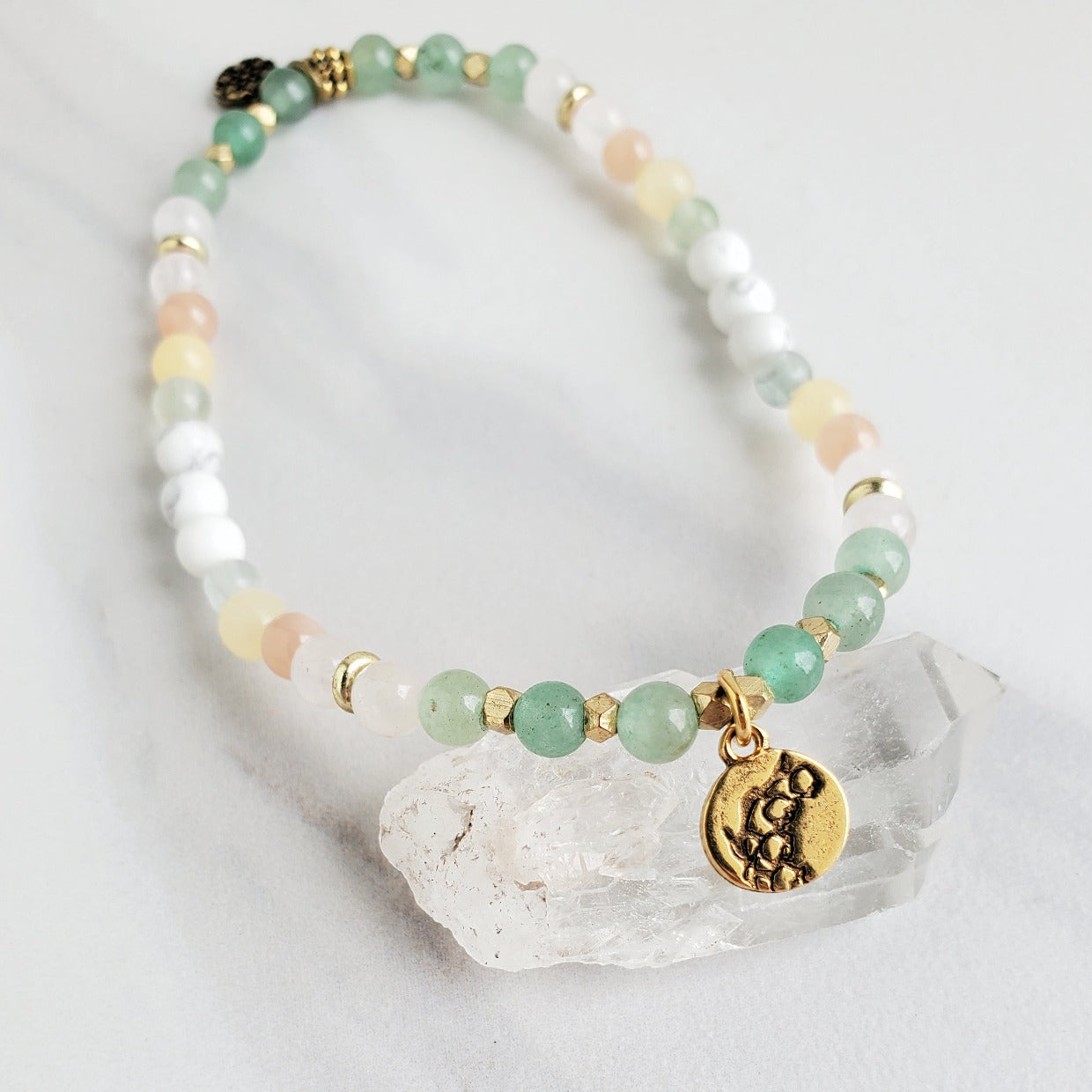 may birth flower bracelet lily of the valley