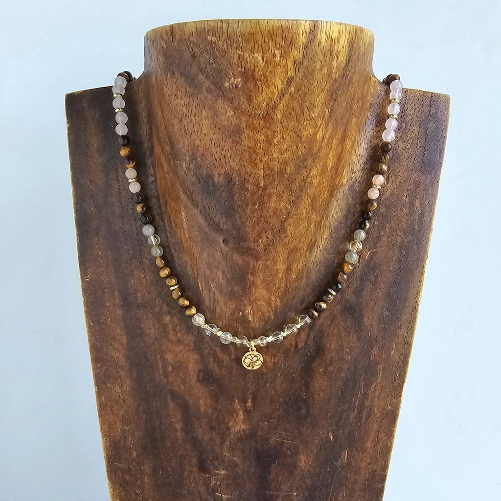 november birth flower necklace peony moxie malas