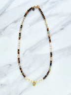 november birth flower necklace peony moxie malas