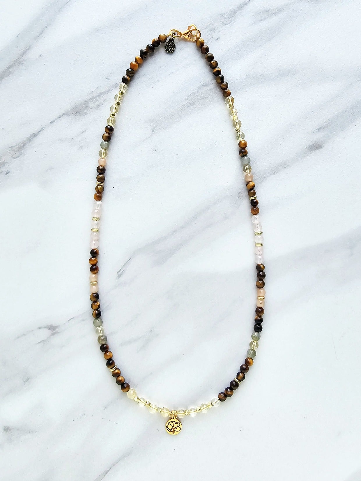 november birth flower necklace peony moxie malas