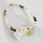 peony november birth flower bracelet moxie malas