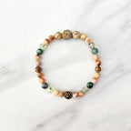 nurturing mother archetype bracelet and necklace set picture jasper mothers day gift