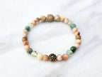 nurturing mother archetype bracelet and necklace set picture jasper mothers day gift