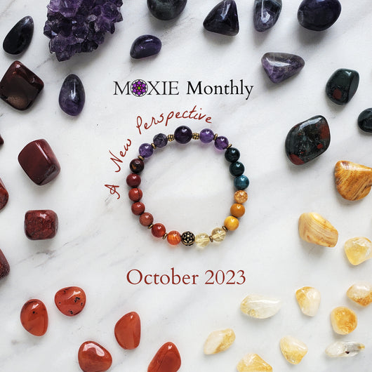 A new perspective bracelet moxie monthly bracelet club october