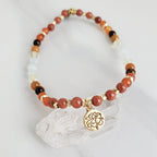 marigold october birth flower bracelet moxie malas