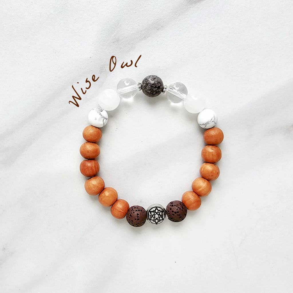 wise owl kids bracelet for clarity