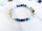 pisces crystal zodiac bracelet sun moon rising astrology gifts