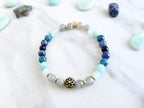 pisces crystal zodiac bracelet sun moon rising astrology gifts