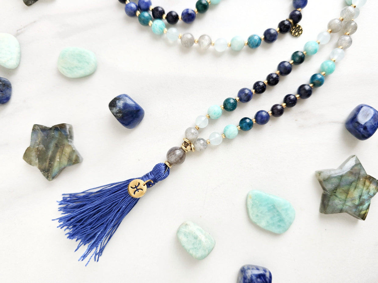 pisces crystal zodiac bracelet sun moon rising astrology gifts