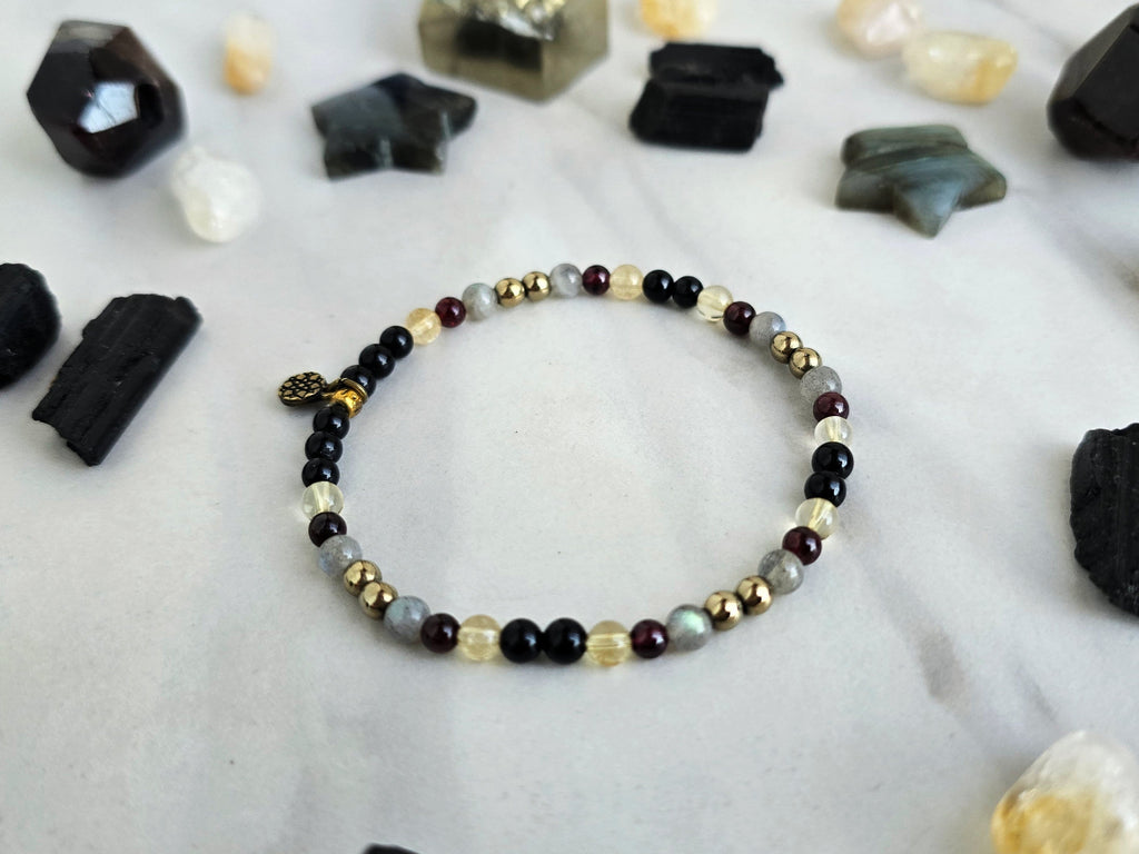 empath protection bracelet protected power crystal energy amplifier holiday exclusive bracelet