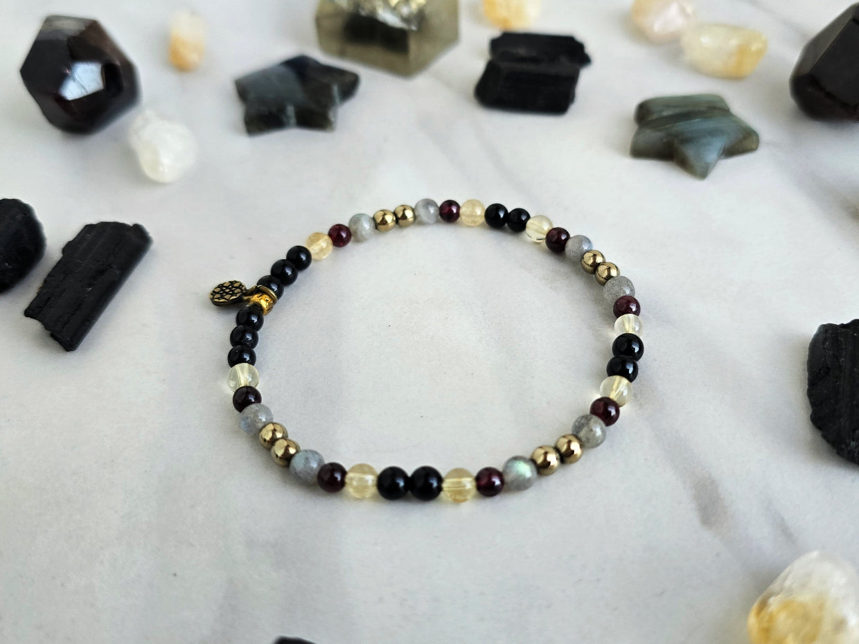 empath protection bracelet protected power crystal energy amplifier holiday exclusive bracelet