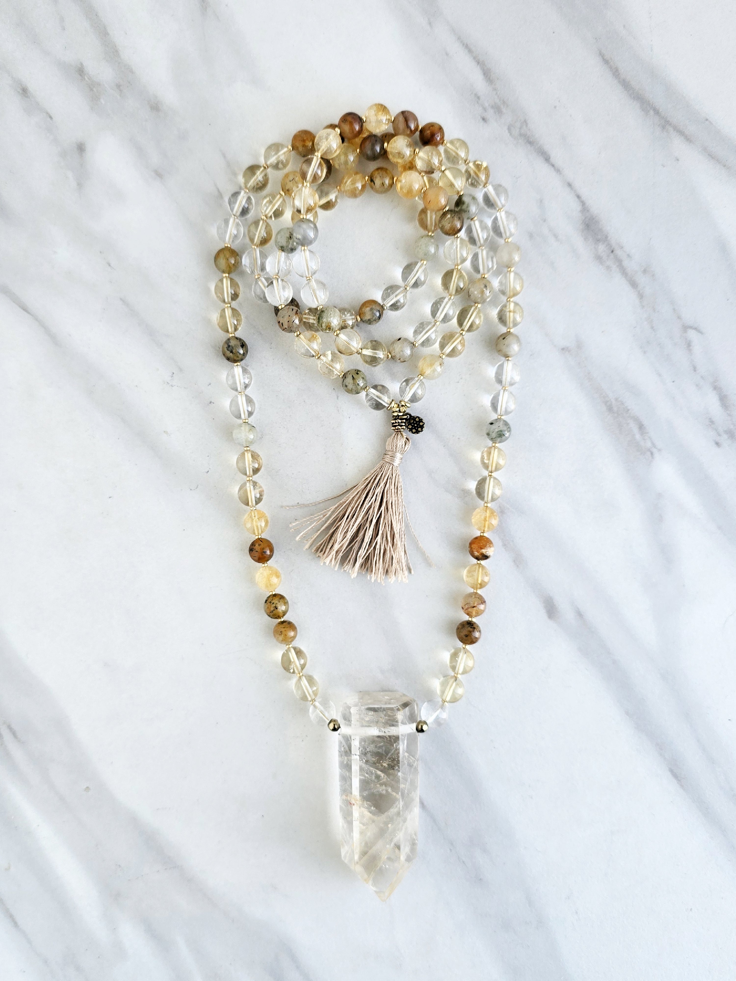 Quartz Tower Mala