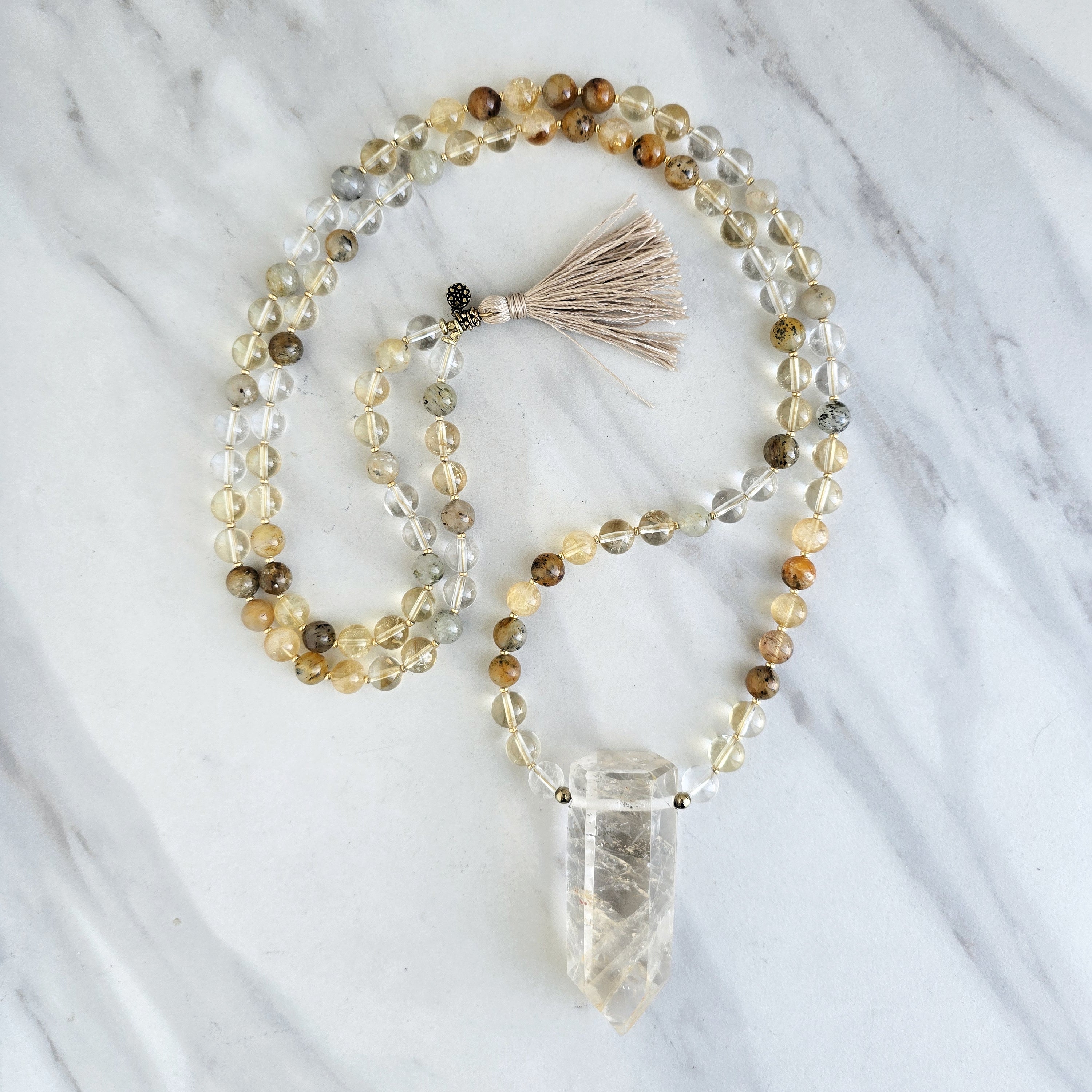 Quartz Tower Mala