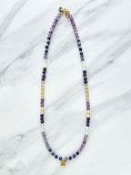 september birth flower necklace aster moxie malas