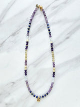 september birth flower necklace aster moxie malas