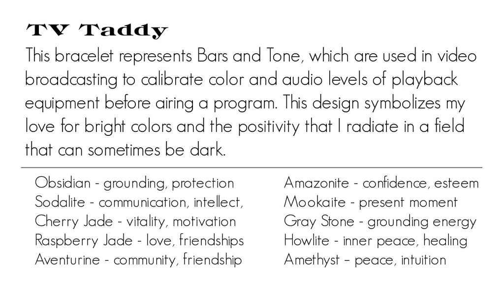 tv taddy bars and tones heather taddy paranormal crystal bracelet aliens