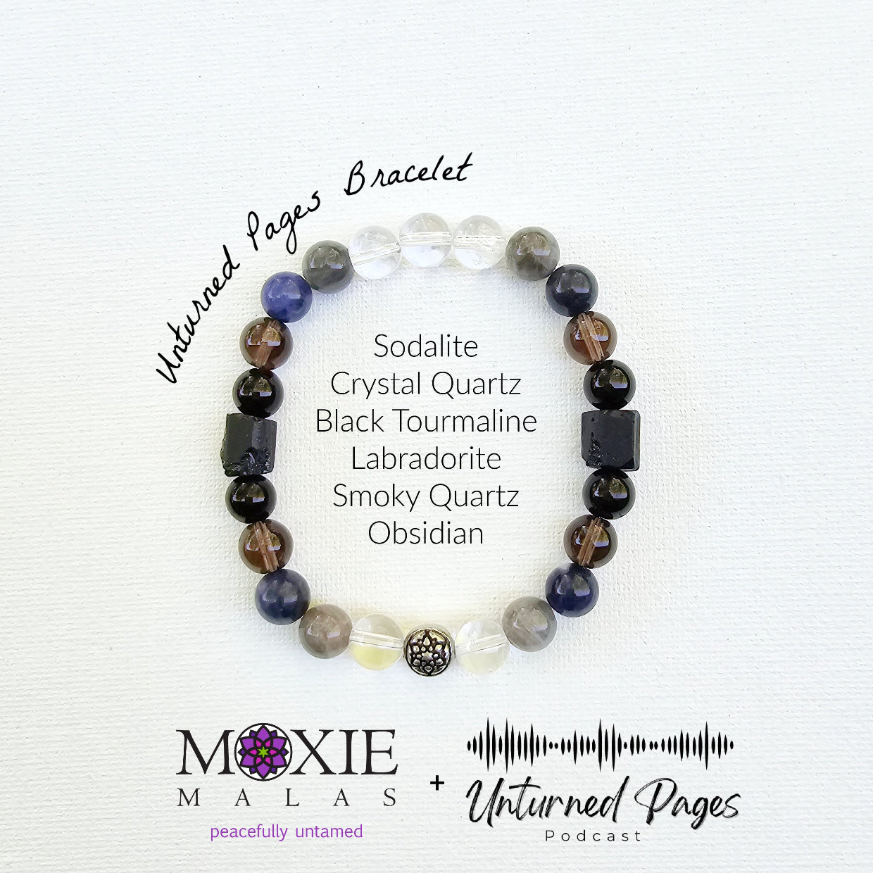 unturned pages crystal energy protection bracelet jenny davis